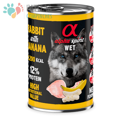 Alpha Spirit Dog Lata | Conejo