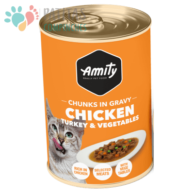 Amity Cat Lata Chicken 415g.