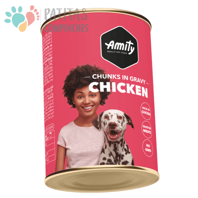 Amity Dog Lata Pollo