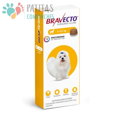 Bravecto Perro 2-4,5k.