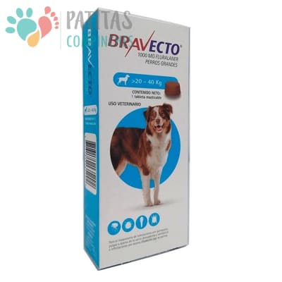 Bravecto Perro 20-40k.