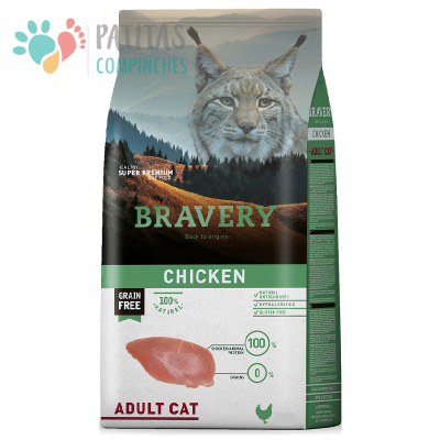 Bravery Cat Adulto Pollo