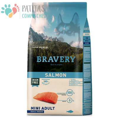 Bravery Dog Adult Salmon Mini