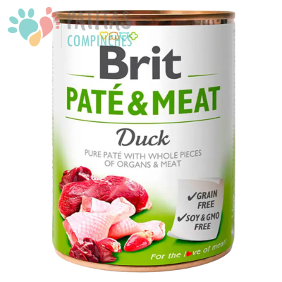 Brit Dog Lata 800g. | Pato