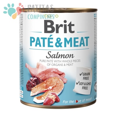 Brit Dog Lata 800g. | Salmón