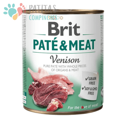 Brit Dog Lata 800g. | Venado
