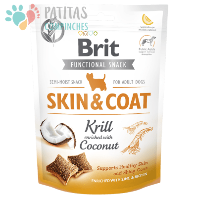 Brit Dog Snack Skin Coat 150g.