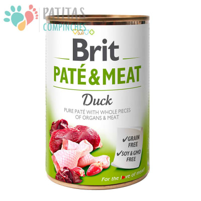 Brit Dog Lata 800g. | Pato