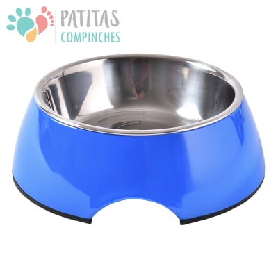 Plato Simple Solido | Azul
