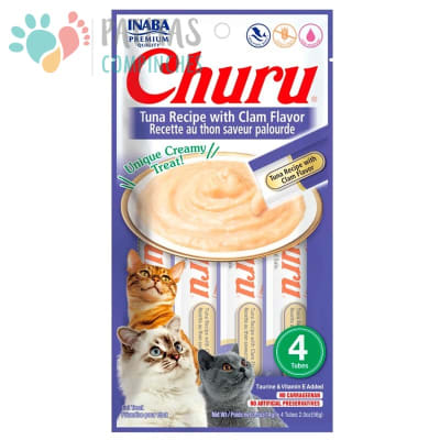 Churu Cat Atún-Almeja