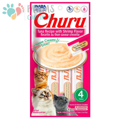 Churu Cat Atún-Camarón