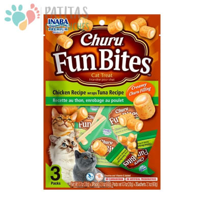 Churu Cat Fun Bites | Pollo-Atún