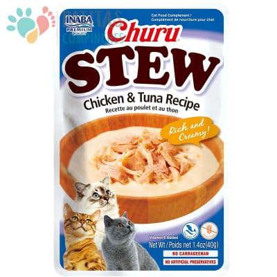 Churu Cat Stew Pollo-Atún