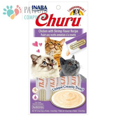 Churu Cat Pollo-Camarón