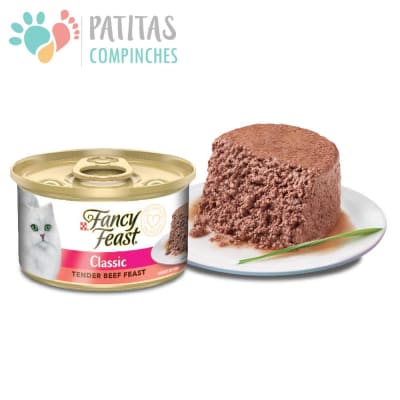 Fancy Feast Lata Mousse-Carne