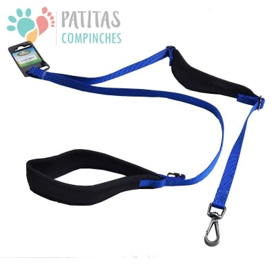 Correa Doble Agarre 1,5mts | L - Azul