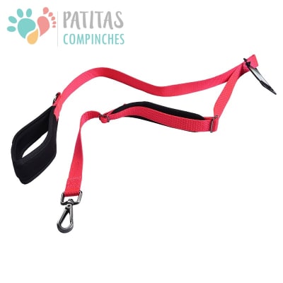Correa Doble Agarre 1,5mts | L - Fucsia
