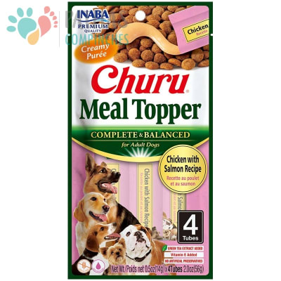 Dog Churu Meal Topper | Pollo-Salmón