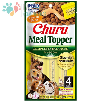 Dog Churu Meal Topper | Pollo-Calabaza