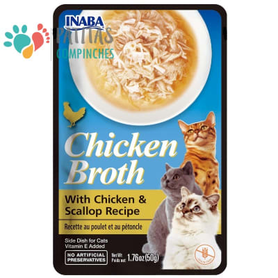 Churu Cat Broth Pollo-Ostión