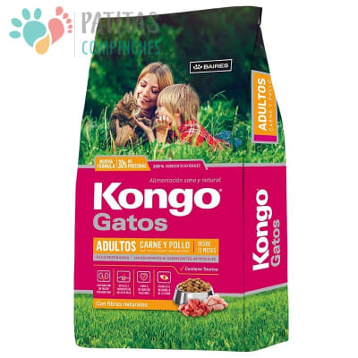 Kongo Cat Adulto Pollo-Carne