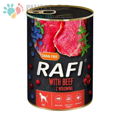 Rafi Dog Lata 800g. | Carne