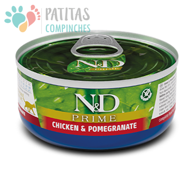 N&D Cat Prime Lata 70gr. | Adulto