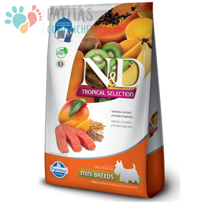 N&D Dog Tropical Adult Small | Salmón