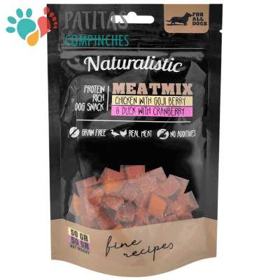 Naturalistic Meatmix Chicken & Duck 100g.