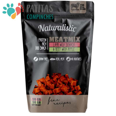Naturalistic Meatmix Lamb & Beef 100g.