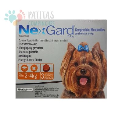 Nexgard 2-4k. | 3 Un.