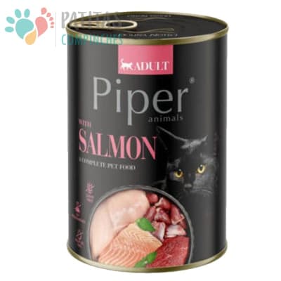Piper Cat Lata 400g. | Salmón