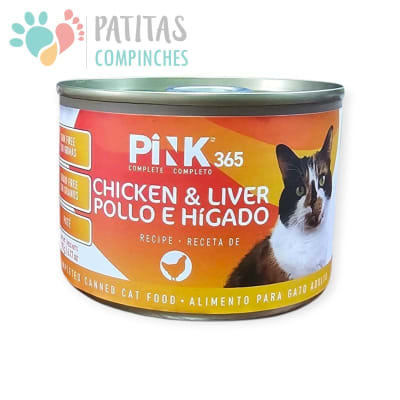 Pink Cat Pollo-Higado | Lata