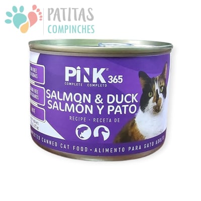 Pink Cat Salmón-Pato | Lata