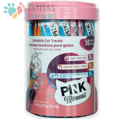 Pink Moments Pack 50 Tubos | Balde