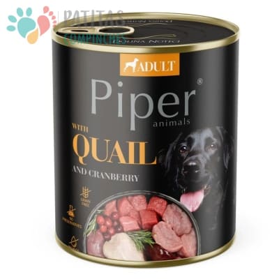 Piper Dog Lata 800g. | Codorniz