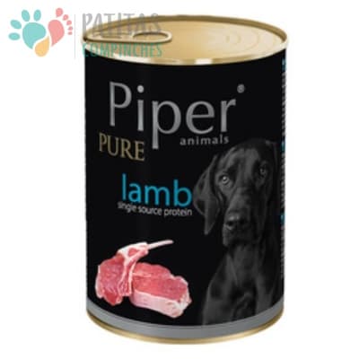 Piper Dog Lata 400g. - MonoProtein | Cordero