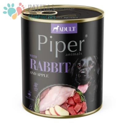 Piper Dog Lata 800g. | Conejo