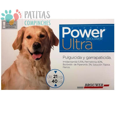 Power Pipeta Perro 21-40 Kg.
