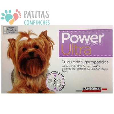 Power Ultra Pipeta Perro 2-4 Kg.