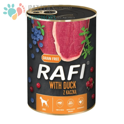 Rafi Dog Lata 800g. | Pato