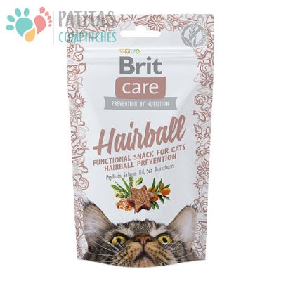 Brit Cat Snack Hairball 50g.