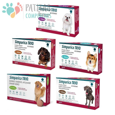 Simparica Trio x 3 Comp.