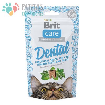 Brit Cat Snack Dental 50g.