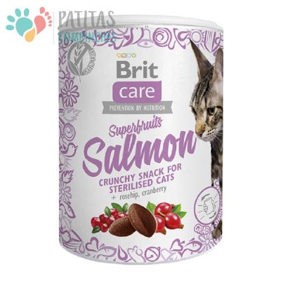 Brit Cat Superfruits Salmon 100grs.