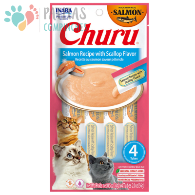 Churu Cat Salmón-Ostión
