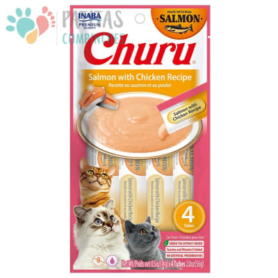 Churu Cat Salmon-Pollo