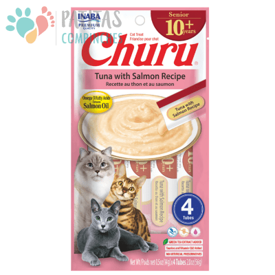 Churu cat Senior Atún-Salmón