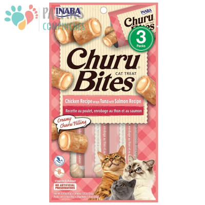 Churu Cat Bites | Pollo-Atún-Salmón