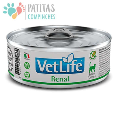 VetLife Cat Lata Renal 85g.